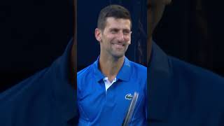 Australian Open Djoker gets the crowd laughing [upl. by Eaver]