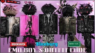 New Aesthetic Outfit Codes for Bloxburg Berry Avenue and Brookhaven  Boy Outfits Code 2024 Part 18 [upl. by Alexio]