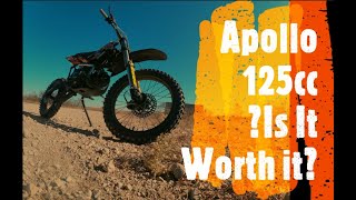 Apollo 125cc  First review after a good thrashing  IS IT WORTH IT [upl. by Frydman725]