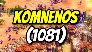 Komnenos 1081 Campaign Hard AoE2  Victors and Vanquished DLC [upl. by Isyad292]