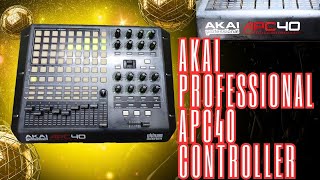 Akai Professional Apc40 Ableton Performance Controller [upl. by Aizitel]