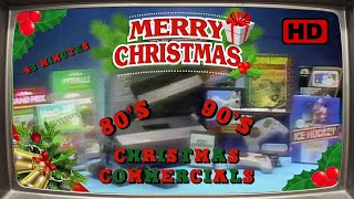 Christmas Commercials 43 Minute Compilation  80s amp 90s  Happy Holidays [upl. by Aisatal]