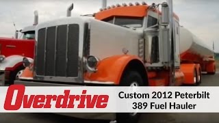 Bill Rethwischs custom 2012 Peterbilt 389 fuel hauler [upl. by Sezen]