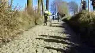 Koppenberg Climb Tour of Flanders Sportive 2006 [upl. by Ennaillij]