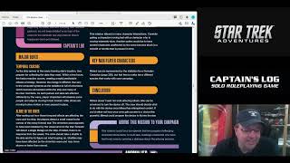 Adapting a Star Trek Adventures Mission Brief into a Captains Log Story [upl. by Euqinomad]