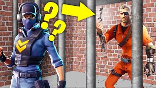 ESCAPE From PRISON In FORTNITE Cops And Robbers [upl. by Sayre]