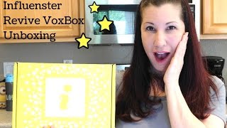 Revive VoxBox Unboxing from Influenster [upl. by Reeher]