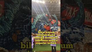 bikin kagum seluruh dunia mereka mengakui Indonesia negara suporter terbaik [upl. by Aikehs]