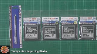 Tamiya Fine Engraving Blades review [upl. by Ajssatsan]