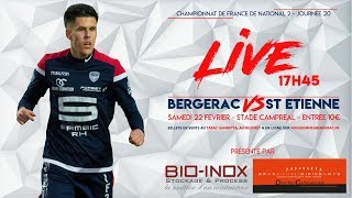 Bergerac Périgord FC  AS St Etienne 2 [upl. by Nesline]