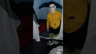 Michael Myers goes camping michaelmyers horrorshorts camping [upl. by Domel774]