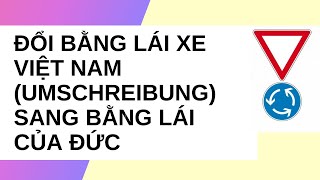 Đổi bằng lái xe Việt Nam Umschreibung sang bằng lái Đức [upl. by Iline620]