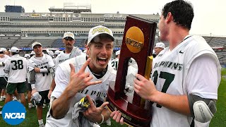 Le Moyne wins 2021 DII mens NCAA lacrosse championship [upl. by Spieler43]