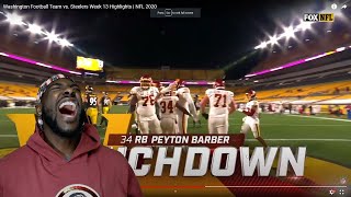 Undefeated No More MY Washington Football Team vs Pittsburg Steelers WK 13 Highlights REACTION [upl. by Chuck646]