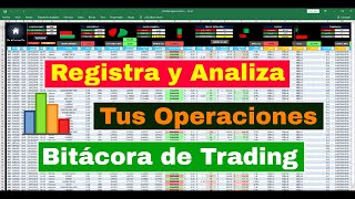 Bitácora de Trading 📊  Registra ✍ y evalúa tus operaciones 👨‍💻 [upl. by Anoli]