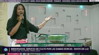 🌹🔴Servicio de culto por las Damas Dorcas  Rayos de LUZ  IPUC en VIVO  Predicas IPUC [upl. by Ysdnyl]