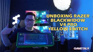 Unboxing Keyboard Gaming Razer BlackWidow V4 pro Yellow Switch [upl. by Nena]