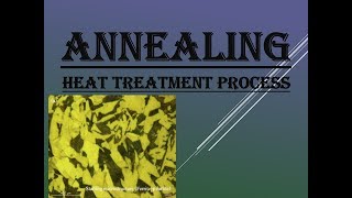 Annealing Process  Heat Treatment  Simulated Annealing  Recrystallization  Stress Relieving [upl. by Annawek]