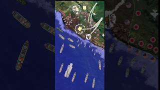 Battle Of Iwo Jima America vs Japan pacific war WW2 1945 map animation animated mapping ww2 [upl. by Meeker]