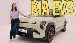 🔋 2024 Kia EV3 600 km Reichweite und FlaggschiffTechnik zum Sparpreis  Autophorie [upl. by Scevour]