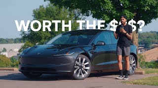 NEW Tesla Model 3 2024 Refresh Review  LR RWD Pickup Day First Impressions Full Self Driving [upl. by Neron276]