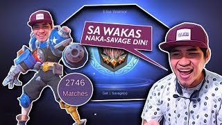 Ang Kaunaunahang Savage Ko sa 2700 Matches XBorg [upl. by Morice]