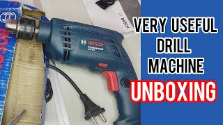 Bosch Drill Machine Unboxing  Full review About drill machine [upl. by Brookes]