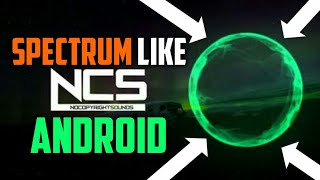 TutorialHow to make visualizerspectrum like ncs on android HINDI [upl. by Ly482]