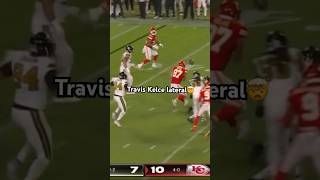 Travis Kelce lateral🤯👀 [upl. by Philbin]