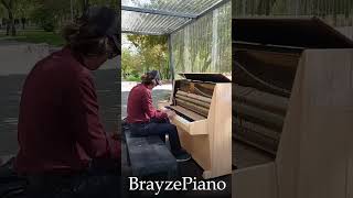 I played VogelimKafig from AttackonTItan on PUBLIC PIANO piano music hiroyukisawano shorts [upl. by Dorcia]