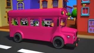 ruote su del Bus  bus canzone per i bambini  popolari italiane rime  Wheels On The Bus Song [upl. by Doti]