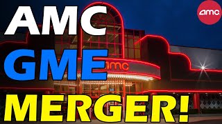 AMC GME MERGER BREAKOUT Short Squeeze Update [upl. by Adihsar]