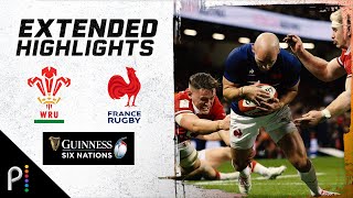 2024 Six Nations Wales vs France  EXTENDED HIGHLIGHTS  3102024  NBC Sports [upl. by Bonilla]