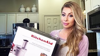 KitchenAid Food Processor Attachment w Dicing Kit Review amp Video [upl. by Neve]