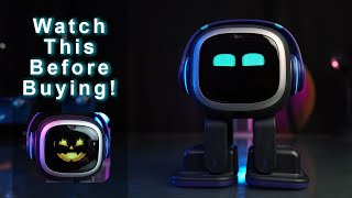 EMO GO HOME Unboxing amp Review The Cute AIPowered Robot emorobot [upl. by Assillam]