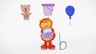 Get Squiggling Letters S01E02 Letter B [upl. by Ahsiekim]