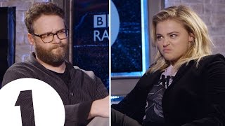 Seth Rogen amp Chloë Grace Moretz Insult Each Other  CONTAINS STRONG LANGUAGE [upl. by Quartus]