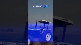 4x4 3630 🧿💙 newholland tractor videos youtubeshorts sidhumoosewala song [upl. by Amis]