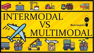 Transporte Intermodal  Multimodal [upl. by Gaughan838]