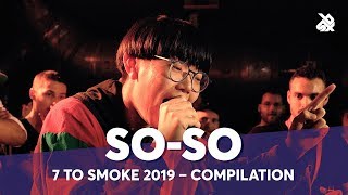 SOSO  GBB 7 TO SMOKE 2019 Compilation [upl. by Adanar]