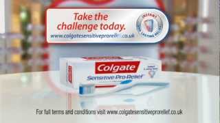 Colgate® Sensitive ProRelief™ Challenge Advert April 2012 [upl. by Yrellam]