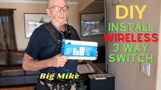 Wireless 3Way Light Switch Installation Made Easy [upl. by Drawoh]