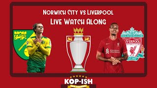 Norwich vs Liverpool 03 final score  WATCH ALONG LIVE [upl. by Ecirahc]