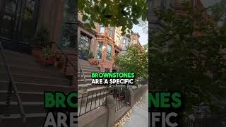 What Is a Brownstone And Why Are They So Popular 🤷‍♂️ shorts nyc townhouse [upl. by Hershell]