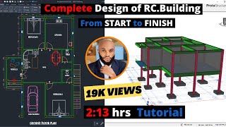 How to Design a Reinforced Concrete Building using Protastructure  from START to FINISH [upl. by Ndnarb745]