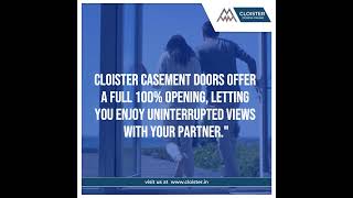 100 Open Casement Doors by Cloister  Experience Unmatched Views amp Comfort cloister upvc doors [upl. by Euqinitram]