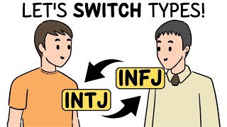 if INTJ and INFJ switched their types 🤣 [upl. by Assenay857]