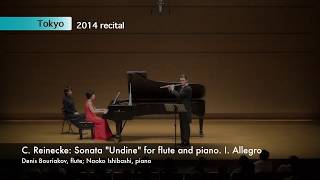 C Reinecke Flute Sonata quotUndinequot Op 167 I Allegro [upl. by Amabelle249]