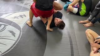 BJJ roll of Johnathan vs James HKUST BJJ Club on 19112023 at 自柔族 [upl. by Ailla]