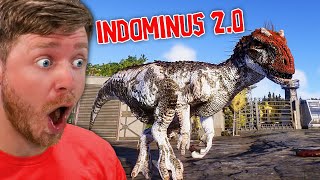 INDOMINUS REX 20 is CRAZY  Jurassic World Evolution 2 [upl. by Else227]